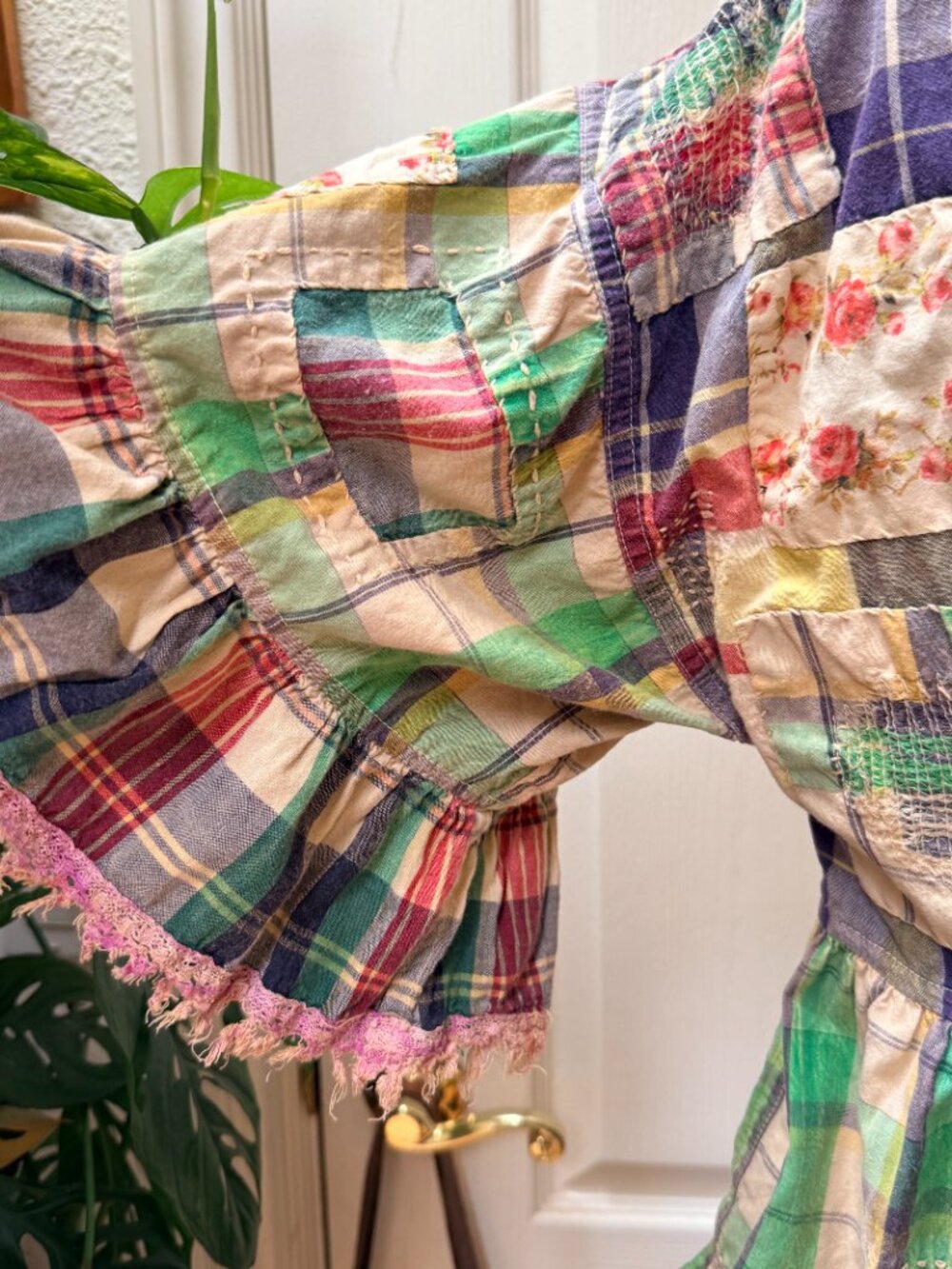 Magnolia Pearl Dear Liza Patchwork Blouse - Picture 2 of 7